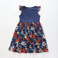 Blue Florals, Older Girls Day Dress Ollies Place