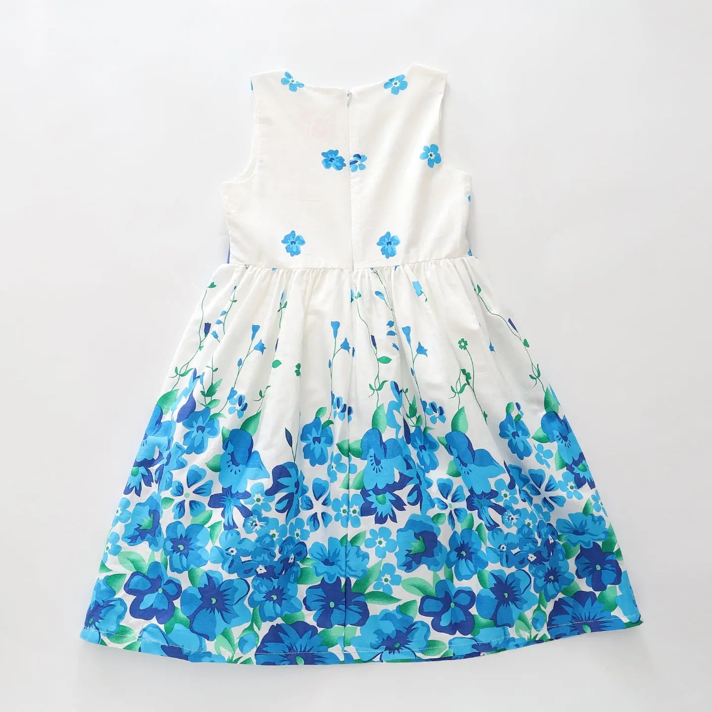 Blue Flower Field Dress Ollies Place