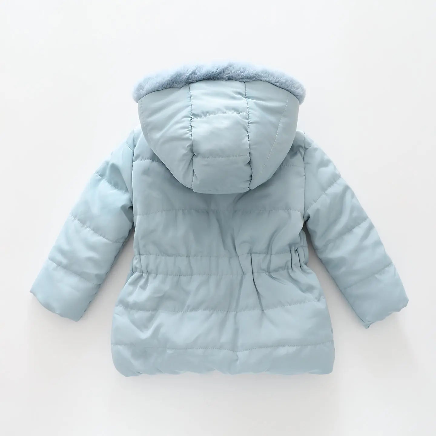 Blue Hearts, Infant Girls Hooded Coat Ollies Place