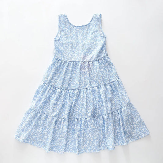 Blue Low Back Dress Ollies Place