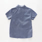 Blue SS Collared Button Down Shirt Ollies Place