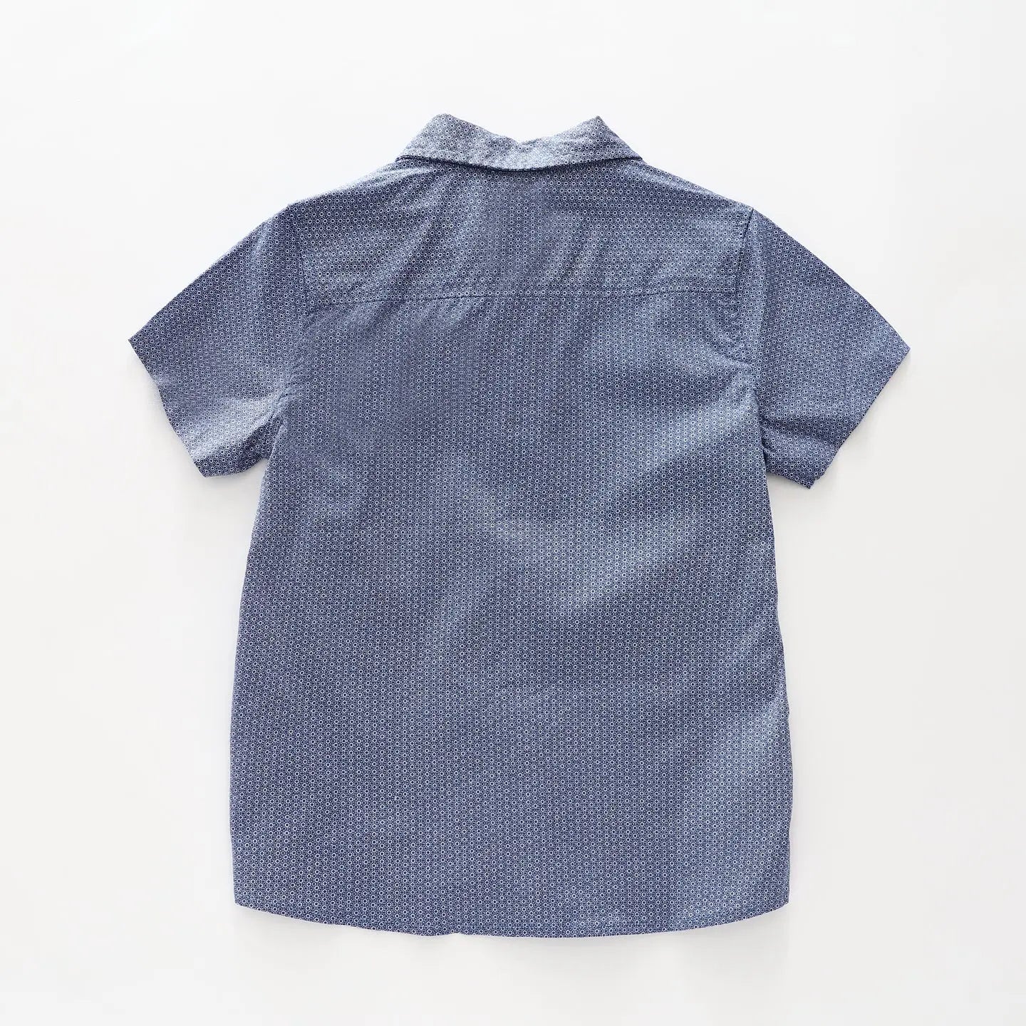 Blue SS Collared Button Down Shirt Ollies Place