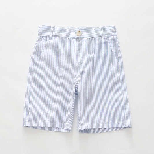 Blue Stripe Shorts Ollies Place