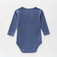 Blue Textured Bodysuit Ollies Place