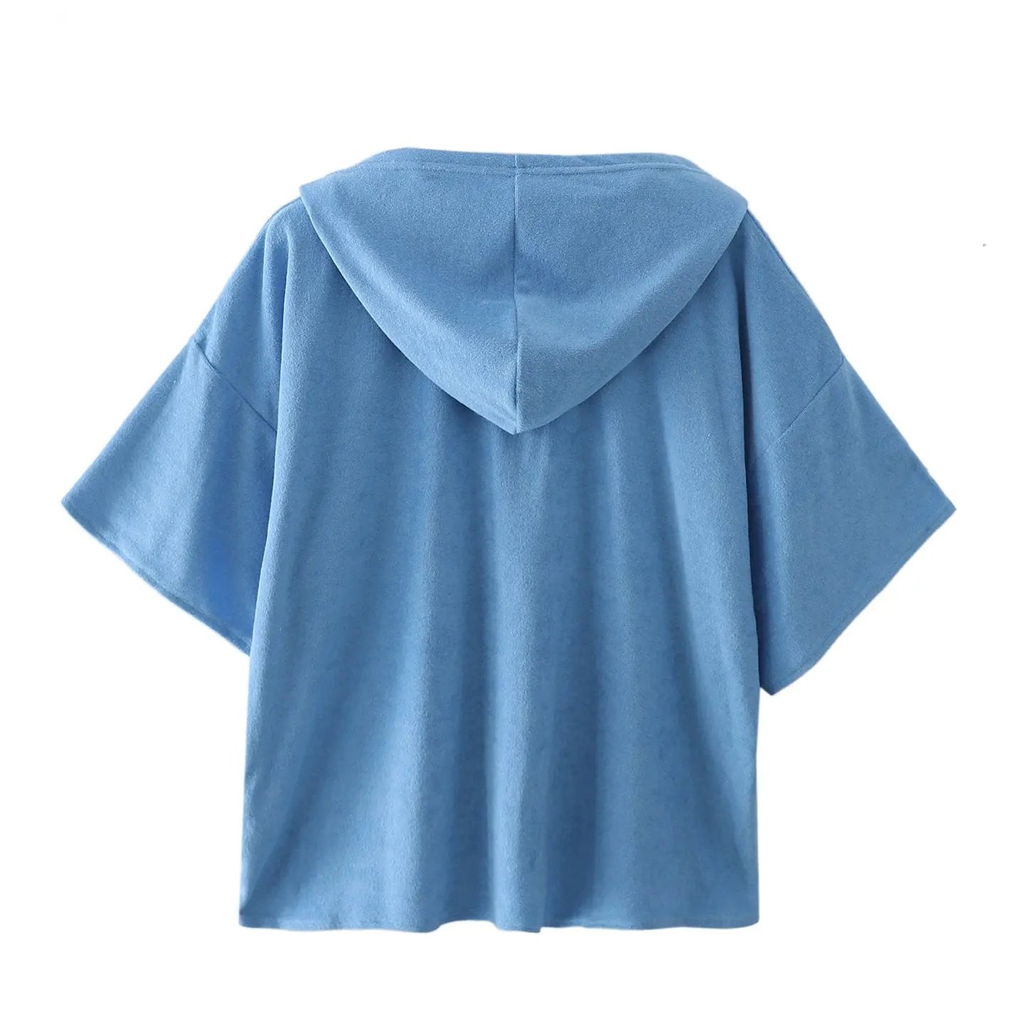 Blue Zip Up Hoodie Towel Ollies Place