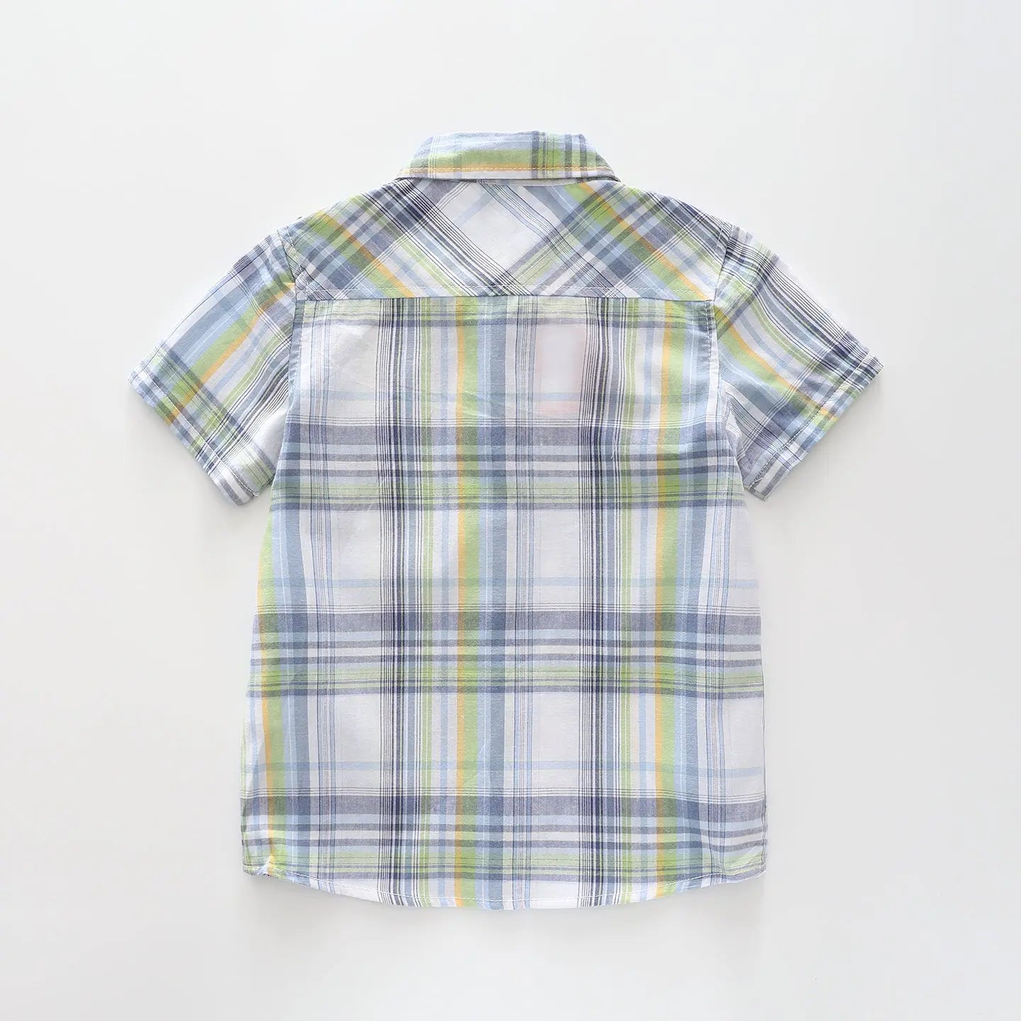 Blue and Green Collared Shirt Ollies Place