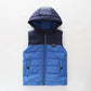 Blue and Navy Puffer Vest Ollies Place