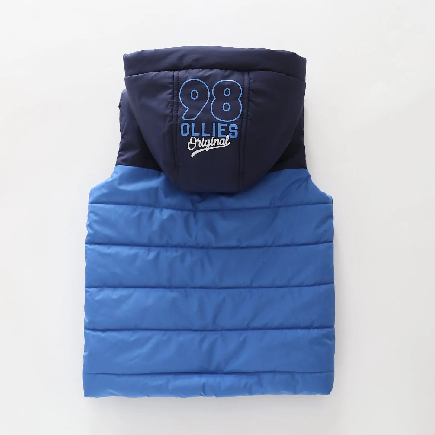 Blue and Navy Puffer Vest Ollies Place