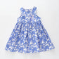 Blue and White Floral Dress Ollies Place