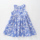 Blue and White Floral Dress Ollies Place