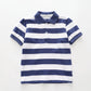 Blue and White Stripe Polo Ollies Place