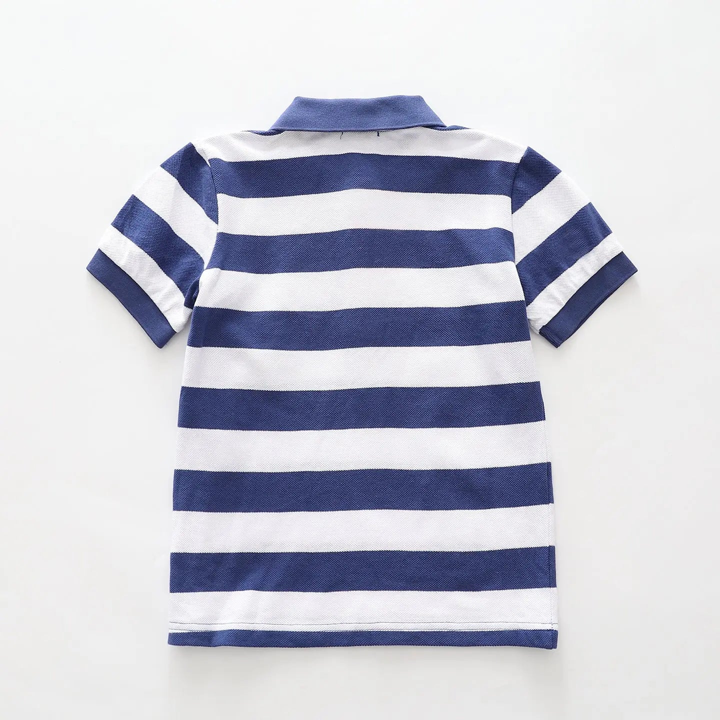 Blue and White Stripe Polo Ollies Place