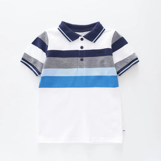 Blues Striped Polo Ollies Place
