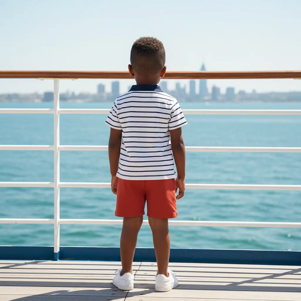 Boating Baby Polo T-shirt Ollies Place