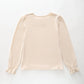 Bow Front Knit Top Ollies Place