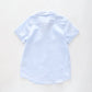 Boy's Baby Blue Linen Collared Shirt Ollies Place