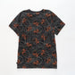 Boy's Black And Orange T-shirt With Gaming Print Ollies Place
