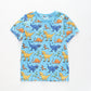 Boy's Blue T-shirt With Dinosaur Print Ollies Place