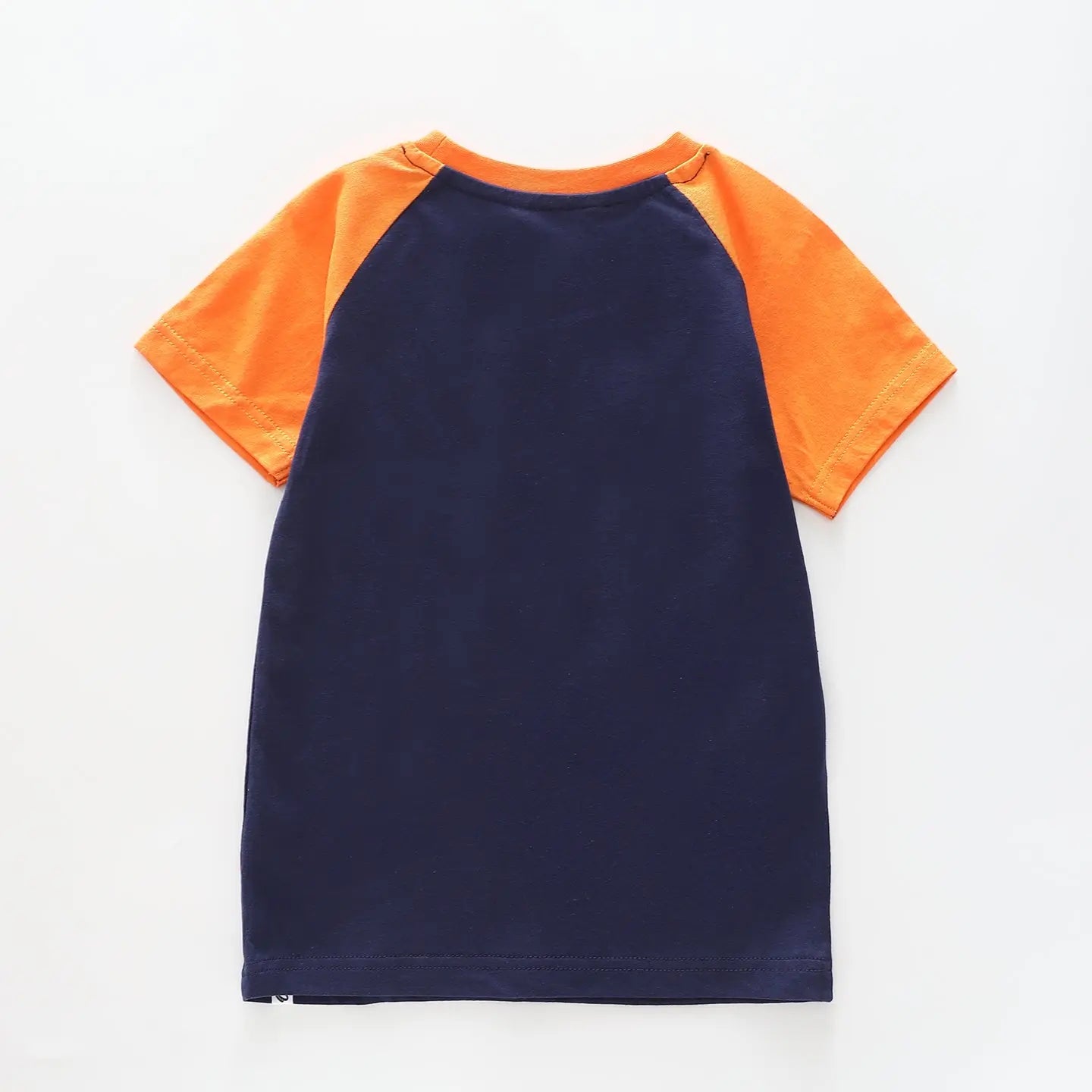 Boy's Navy Blue T-shirt With Pizza Print Ollies Place