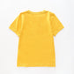 Boy's Yellow T-shirt With Skater Mode Print Ollies Place