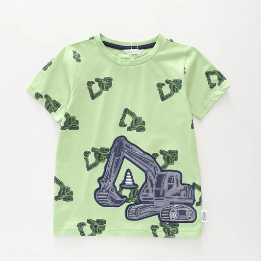 Boys Big Digger T-shirt Ollies Place