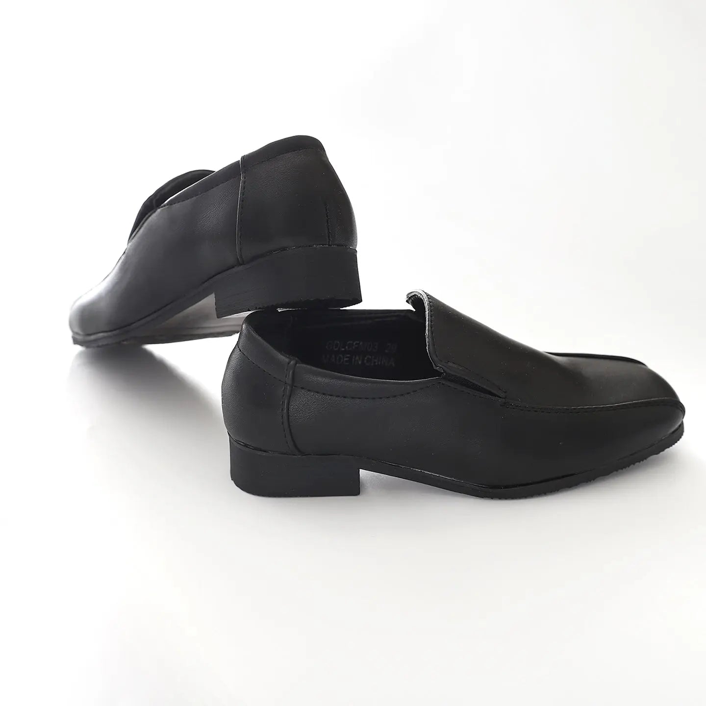 Boys Black Formal Shoes Ollies Place