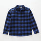 Boys Blue Buffalo Check Long Sleeve Shirt Ollies Place
