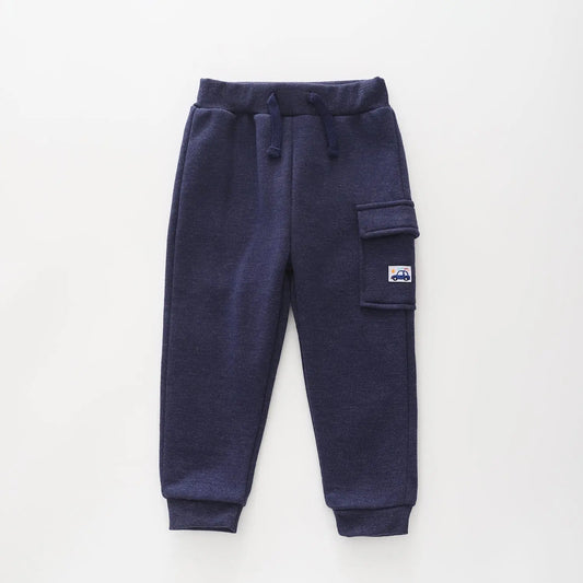 Boys Blue Car Track Pants Ollies Place