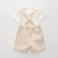 Boys Bow Tie Shirt, Shorts and Braces Outfit Ollies Place