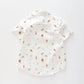 Boys Button Down Shirt - Outer Space Ollies Place