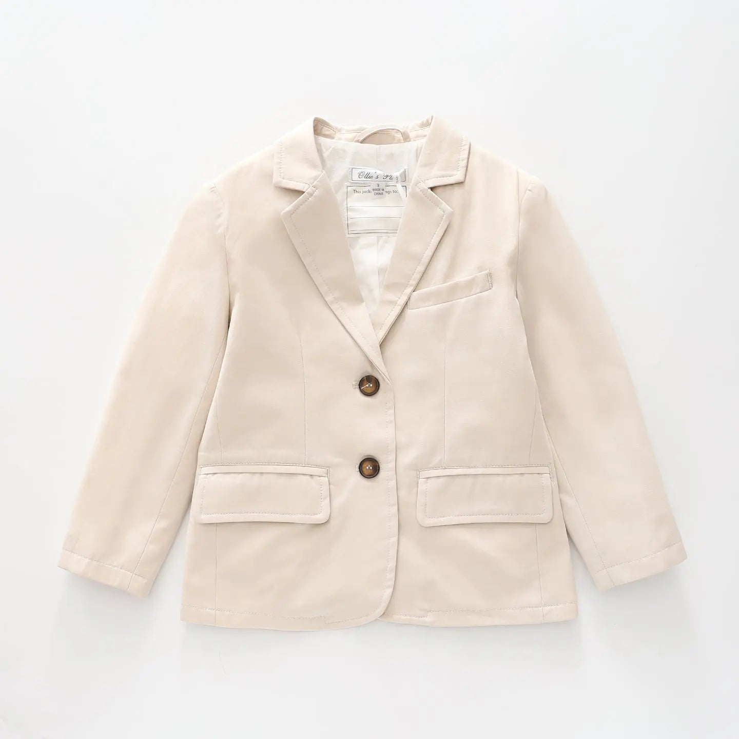 Boys Casual Beige Blazer Ollies Place