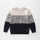 Boys Colour Block Knit Jumper Ollies Place