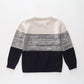 Boys Colour Block Knit Jumper Ollies Place