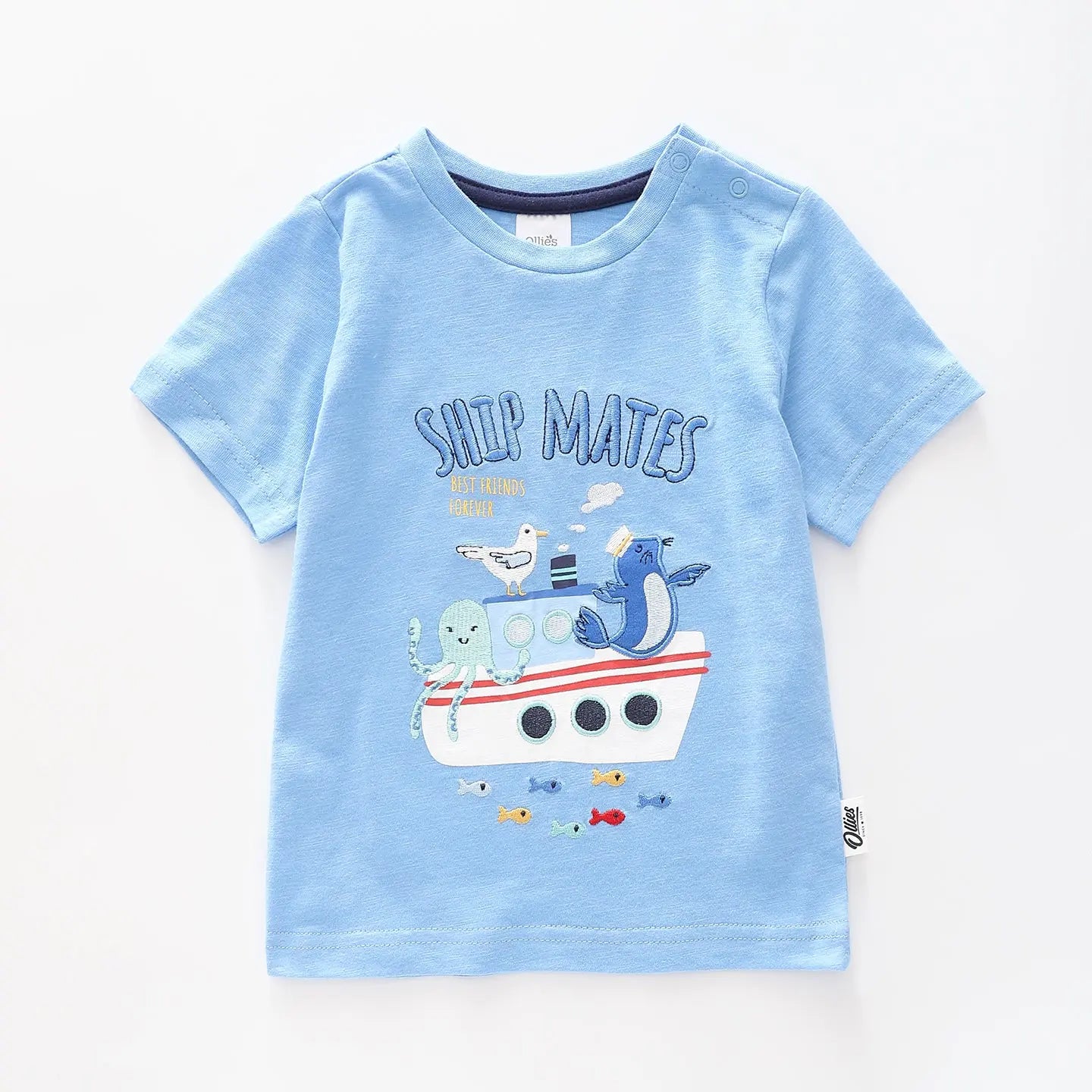 Boys Graphic T-shirt - Ship Mates Ollies Place