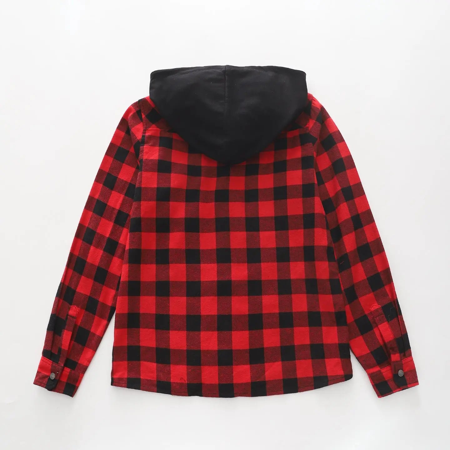 Boys Hooded Check Shirt Ollies Place