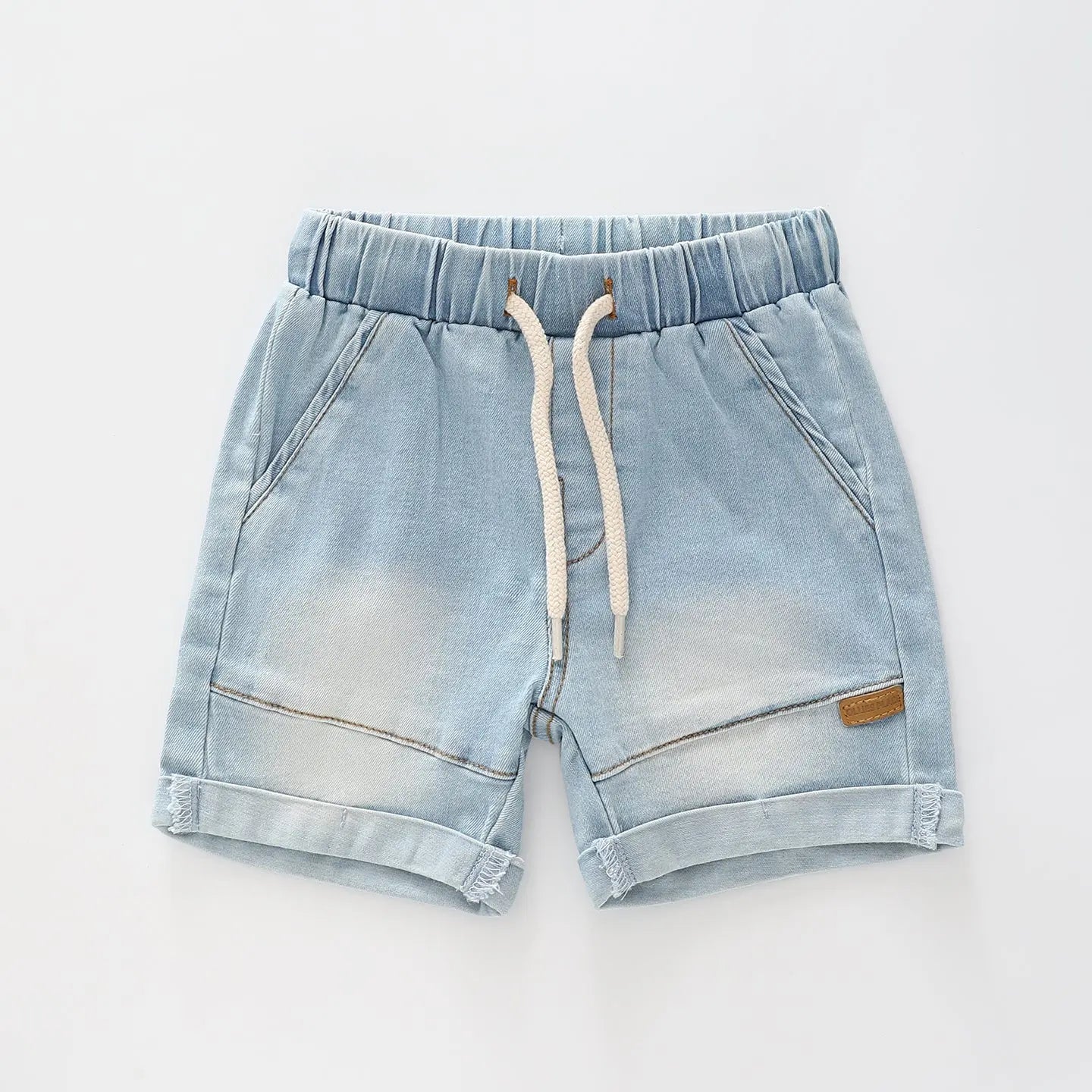 Boys Light Blue Denim Shorts Ollies Place