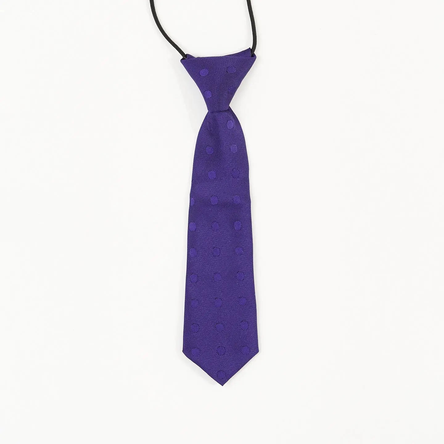 Boys Purple Polka Dot Tie Ollies Place