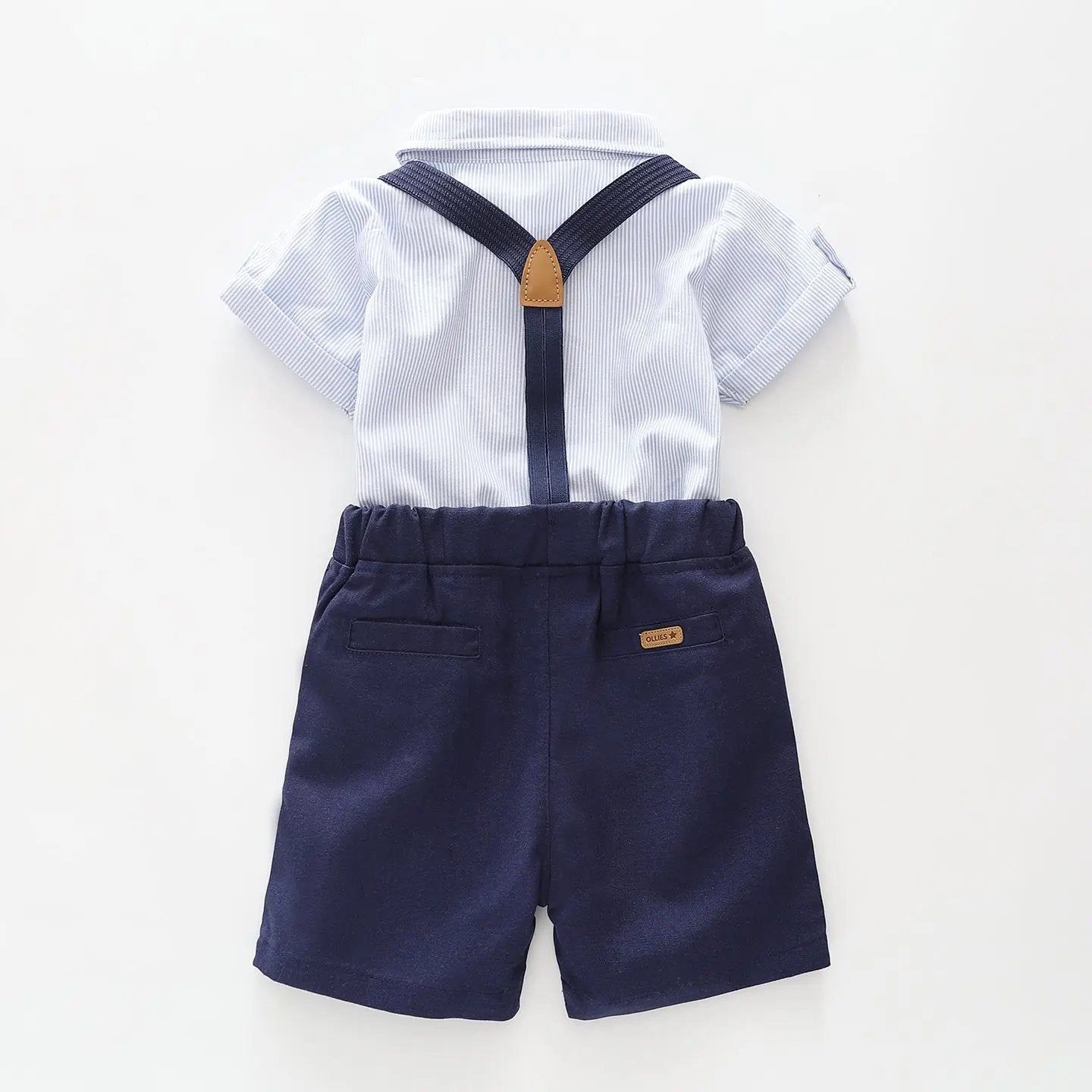 Boys Shorts and Suspenders Outfit Ollies Place