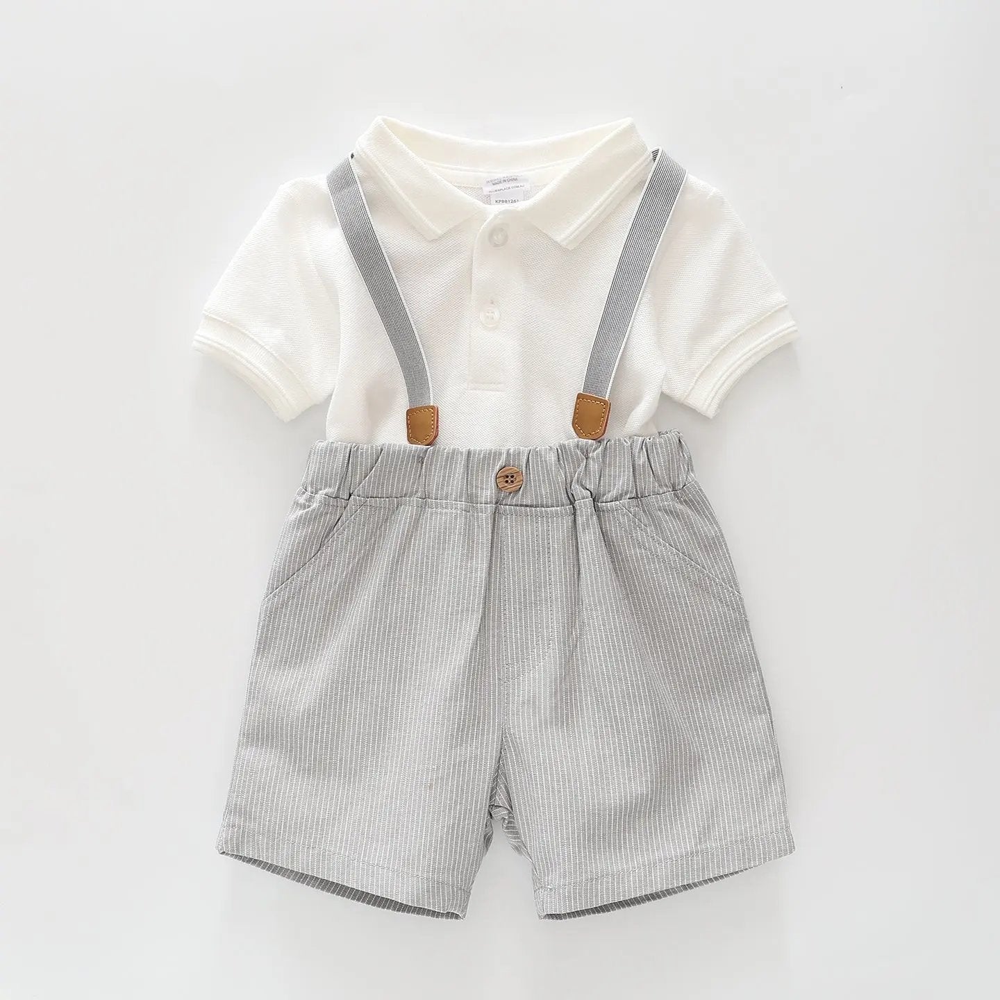 Boys Suspenders Outfit Set Ollies Place