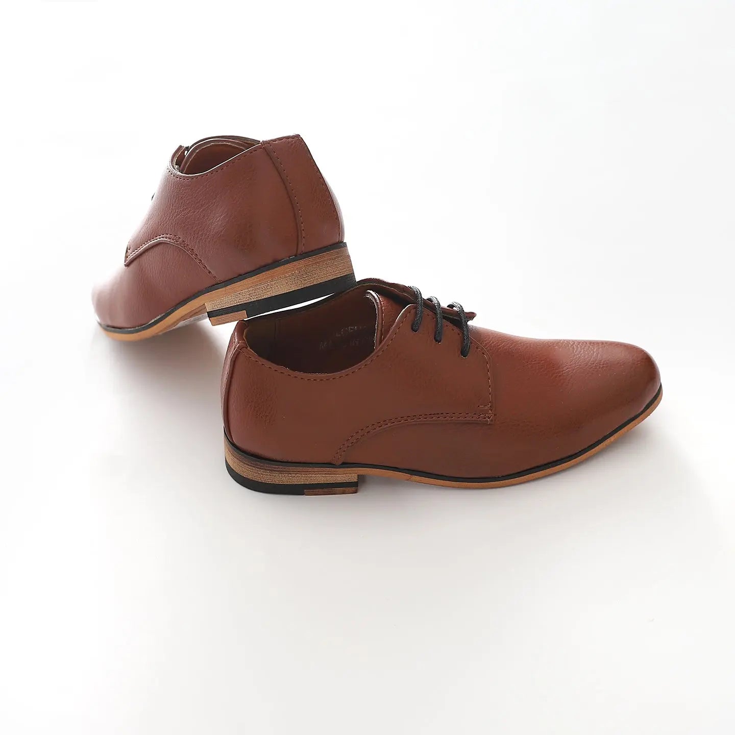 Boys Tan Formal Shoes Ollies Place