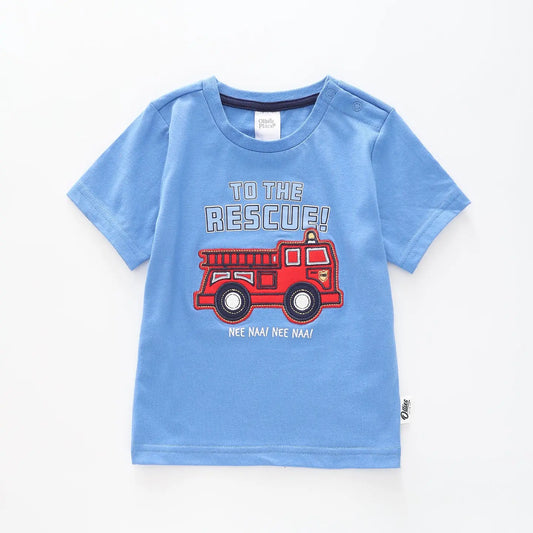 Boys To The Rescue Tee Ollies Place