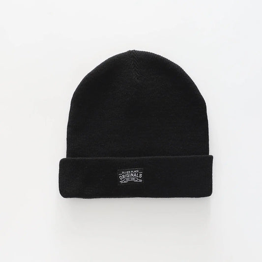 Boys' Black True Knit Beanie Ollies Place