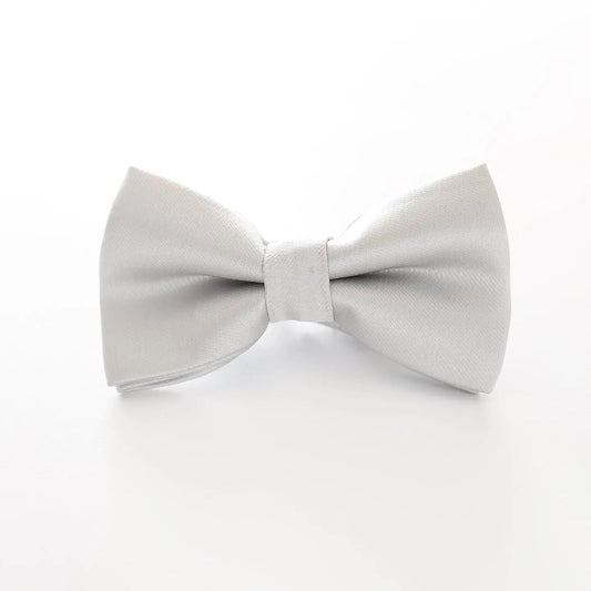 Boys' Formal Bowtie - Silver Ollies Place