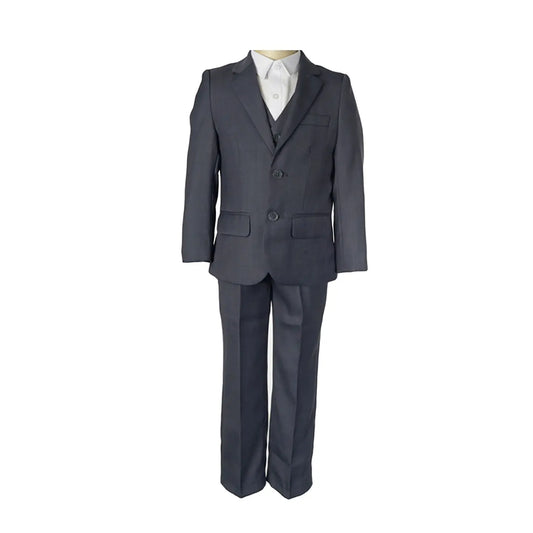 Boys' Formal Grey Suit, 4 Piece Set (size 6 months to 7 years) Ollies Place