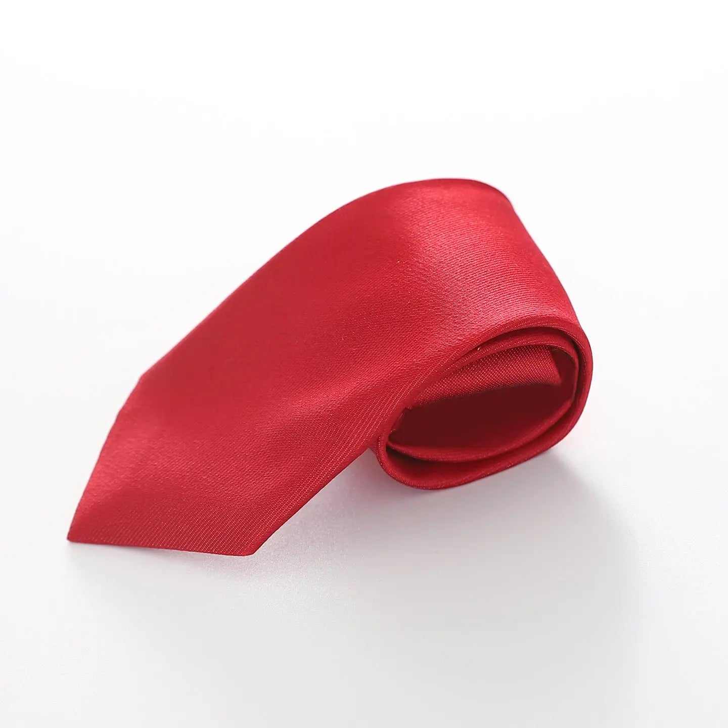 Boys' Formal Neck Tie - Deep Red Ollies Place