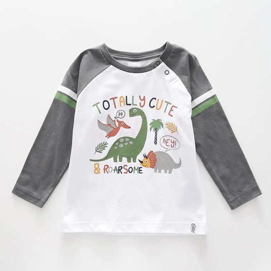 Boys' Roarsome Graphic Print Top Ollies Place