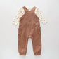 Brown Bear Overalls Set Ollies Place