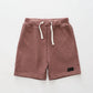 Brown Knit Shorts Ollies Place