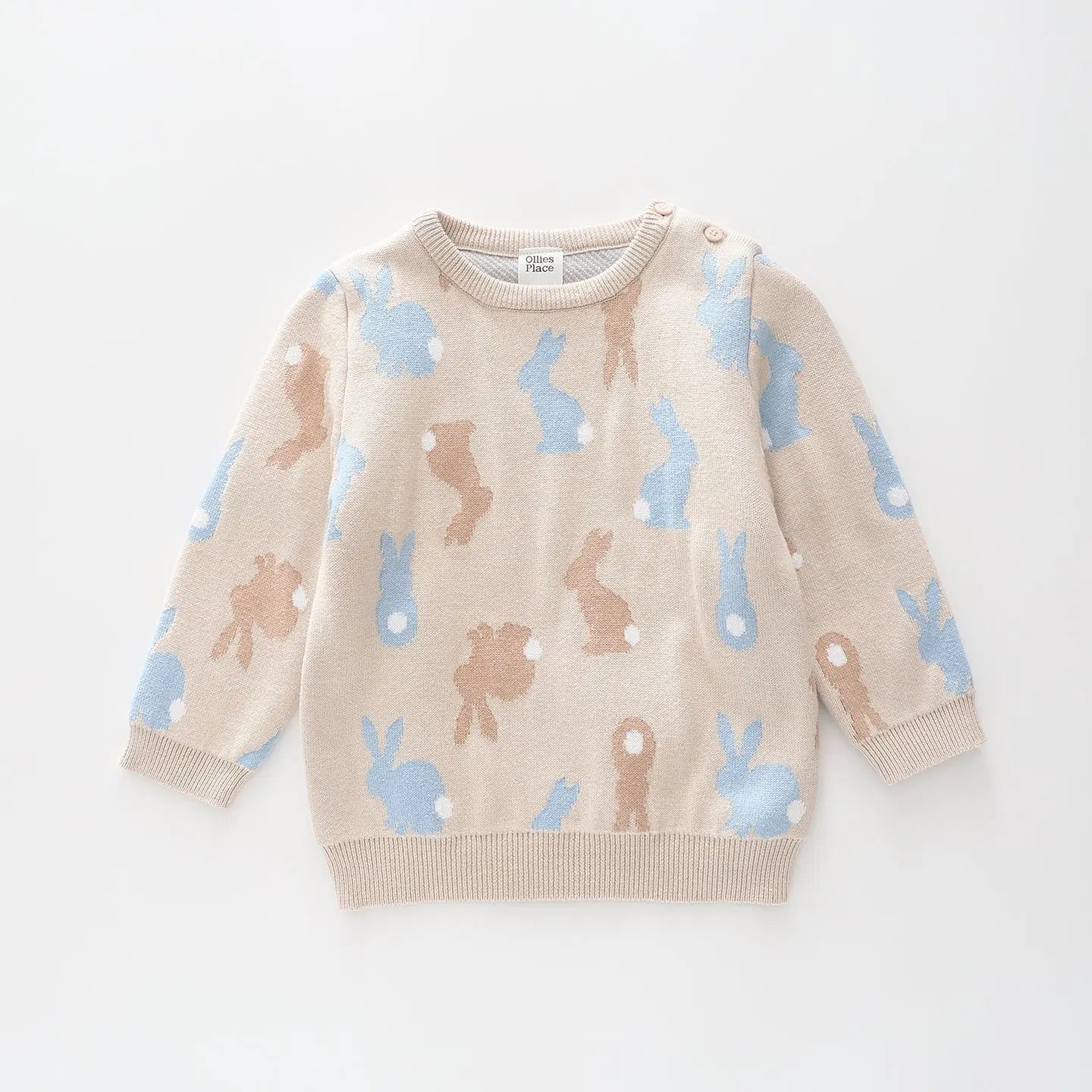 Bunny Knit Pullover Ollies Place