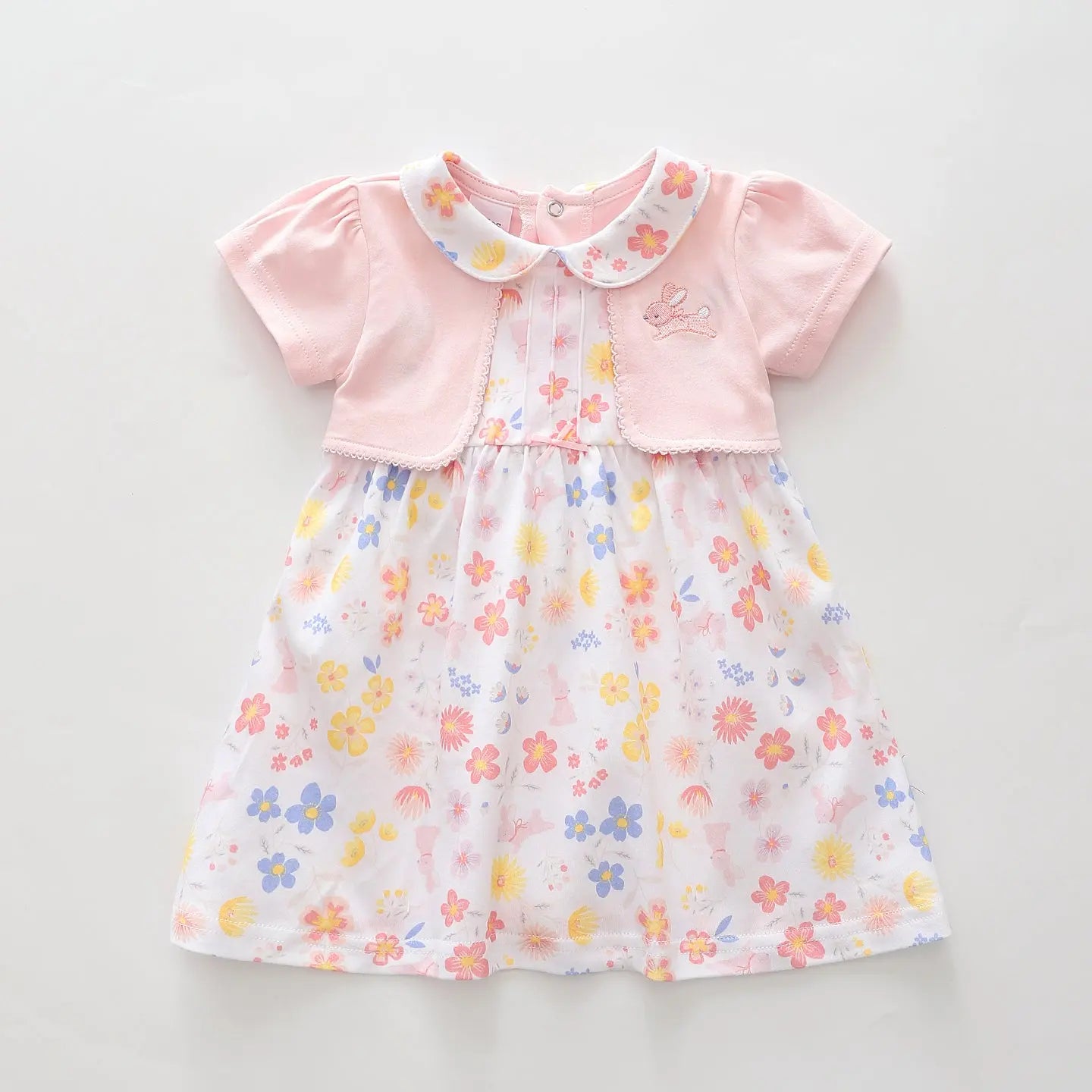 Bunny Meadow Mock Cardi Dress Ollies Place